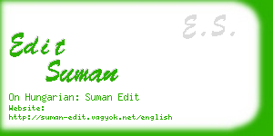 edit suman business card